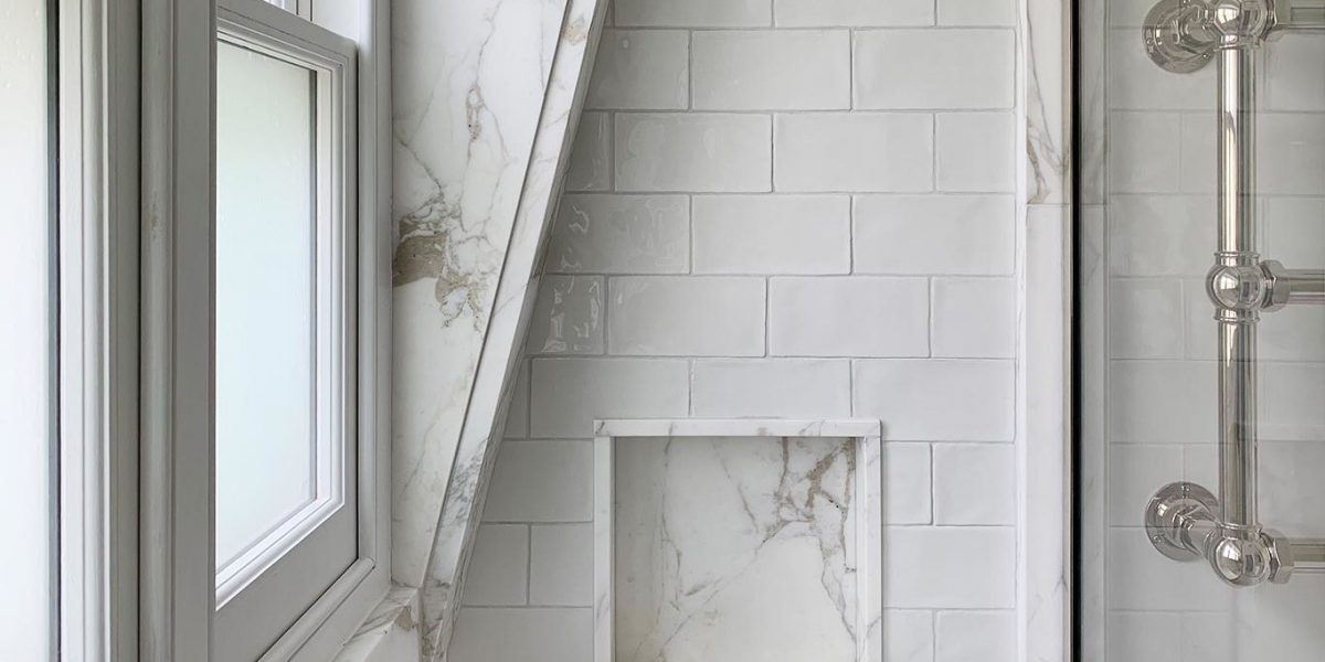 Calacatta Oro Marble Bathroom 1366x683